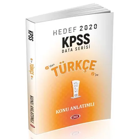 Data 2020 KPSS Türkçe Konu Anlatımlı