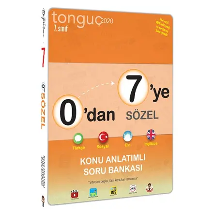 Tonguç 0’dan 7’ye Sözel Konu Anlatımlı Soru Bankası