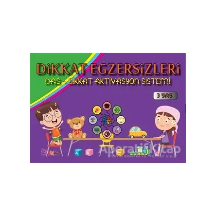 Dikkat Egzersizleri (3 Yaş) - Kolektif - Yuka Kids