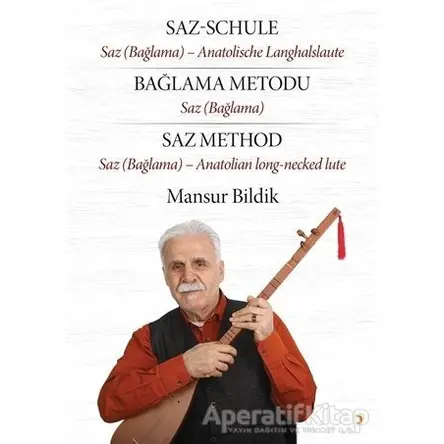 Saz - Schule Bağlama Metodu Saz Method - Mansur Bildik - Cinius Yayınları