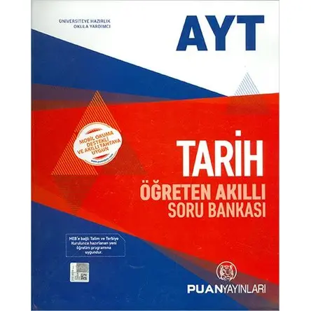 Puan AYT Tarih Öğreten Akıllı Soru Bankası