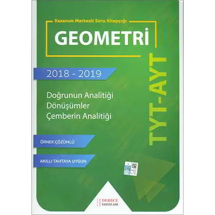 Doğrunun Analitiği, Dönüşümler, Çemberin Analitiği - Geometri - Derece Yayınları