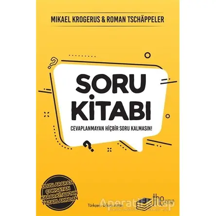 Soru Kitabı - Mikael Krogerus - The Kitap