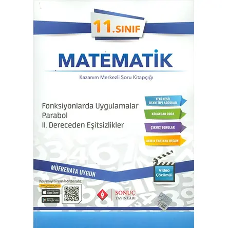 Sonuç 11.Sınıf Matematik Fonksiyonlarda Uygulamalar, Parabol, 2.Dereceden Eşitsizlikler