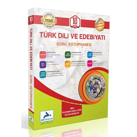 10.Sınıf Türk Dili ve Edebiyatı Soru Kütüphanesi PRF Yayınları