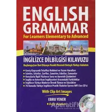 English Grammar İngilizce Dilbilgisi Kılavuzu CDli - Ebru Yener - Beşir Kitabevi