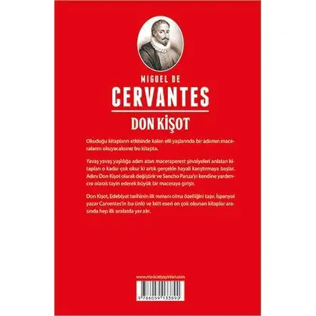 Don Kişot - Cervantes (Özet Kitap) Maviçatı Yayınları