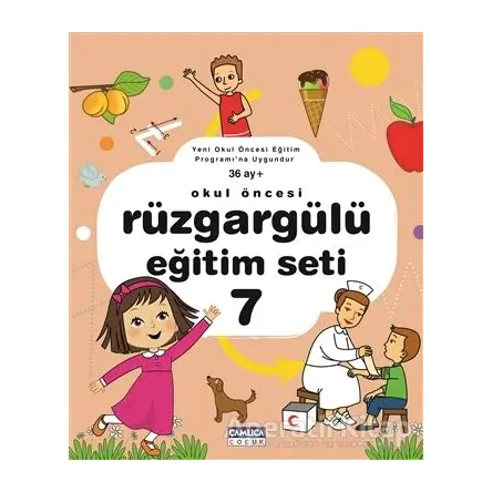 Rüzgargülü Eğitim Seti 7 (36 Ay+) - Fatih Kaynar - Çamlıca Basım Yayın