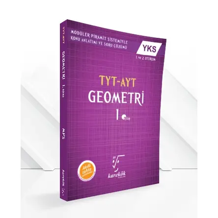 TYT AYT Geometri 1.Kitap Konu Anlatımlı Karekök Yayınları