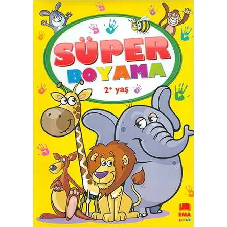 Süper Boyama - Ema Kitap