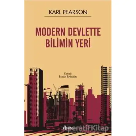 Modern Devlette Bilimin Yeri - Karl Pearson - Aramis Yayınevi