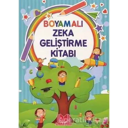 Boyamalı Zeka Geliştirme Kitabı - Yasemin Önder - Kitapkalbi Yayıncılık