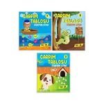 Yükselen Zeka Çarpım Tablosu Öğreten Kitap (3 Kitap Set)