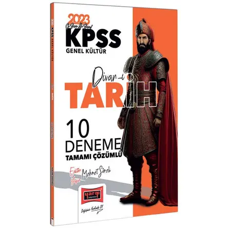 Yargı 2023 KPSS Divan-ı Tarih Tamamı Çözümlü 10 Deneme