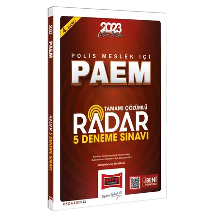 Yargı 2023 PAEM Radar Serisi Tamamı Çözümlü 5 Deneme Sınavı