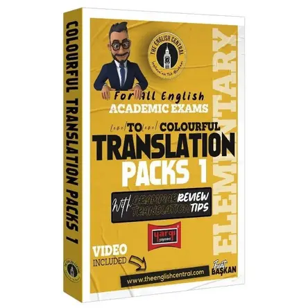 Yargı 2023 Tüm İngilizce Akademik Sınavlar İçin Çeviri Fasikülleri Gramer Özeti Translation Packs 1