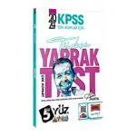 Yargı Yayınları 2024 KPSS Tüm Adaylar İçin 5Yüz Türkçe Çek Kopart Yaprak Test