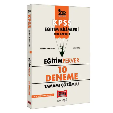 Yargı 2022 KPSS Eğitim Bilimleri EğitimPerver Tamamı Çözümlü 10 Deneme