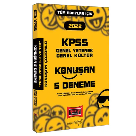 Yargı 2022 KPSS Genel Yetenek Genel Kültür Konuşan 5 Deneme