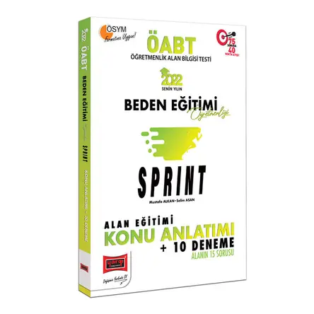 Yargı 2022 ÖABT Beden Eğitimi Öğretmenliği Sprint Alan Eğitimi Çözümlü Konu Anlatımı +10 Deneme