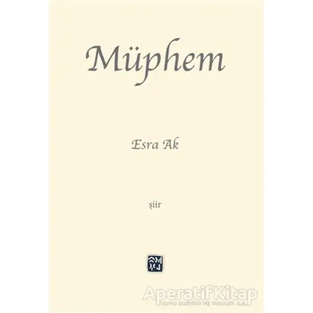 Müphem - Esra Ak - Kutlu Yayınevi