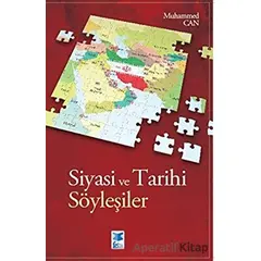 Siyasi ve Tarihi Söyleşiler - Muhammed Can - Feta Yayıncılık