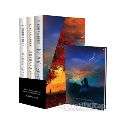 K. Kübra Berk Kutulu Set (3 Kitap) - K. Kübra Berk - Ephesus Yayınları