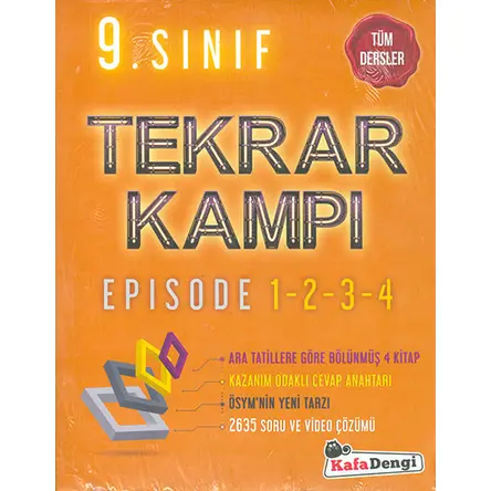 KafaDengi 9.Sınıf Tüm Dersler Tekrar Kampı