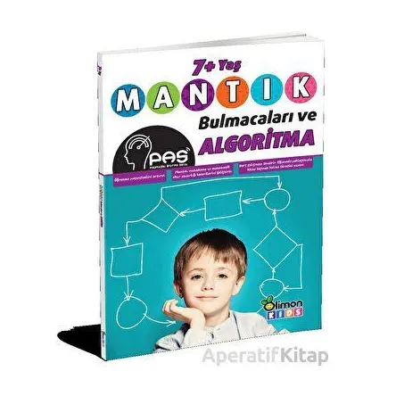 PAS Serisi 7+ Yaş Mantık Bulmacaları ve Algoritma - Kolektif - limonKIDS