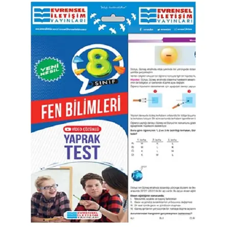 Evrensel İletişim 8.Sınıf Fen Bilimleri Yeni Nesil Yaprak Test