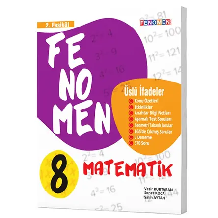 Gama 8. Sınıf Matematik Fenomen Üslü İfadeler 2. Fasikül