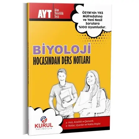 Kurul YKS AYT Biyoloji Hocasından Ders Notları