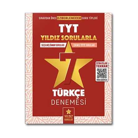 Yıldız Sorular YKS TYT Türkçe 7 Deneme Video Çözümlü