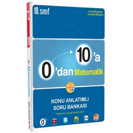 Tonguç Akademi 0’dan 10’a Matematik Konu Anlatımlı Soru Bankası