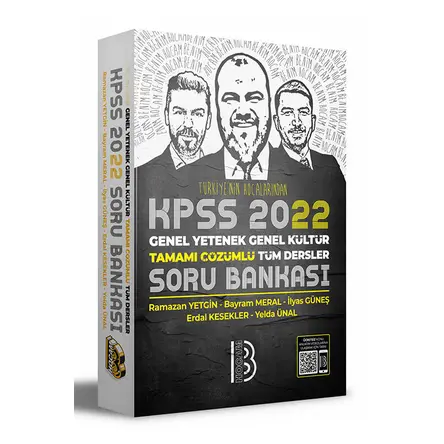 Benim Hocam 2022 KPSS Genel Yetenek Genel Kültür Tamamı Çözümlü Tüm Dersler Soru Bankası