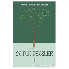 Örtük Dersler 1 - Kemal Akkan Batman - Hiperlink Yayınları