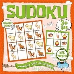 Çocuklar İçin Sudoku Kes Yapıştır (3+ Yaş) - Kolektif - Dokuz Çocuk