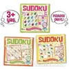 Çocuklar İçin Sudoku Seti (3+ Yaş) (3 Kitap Takım) - Kolektif - Dokuz Çocuk