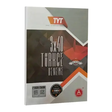 A Yayınları TYT 3x40 Çıkmış Soru Türkçe Denemesi