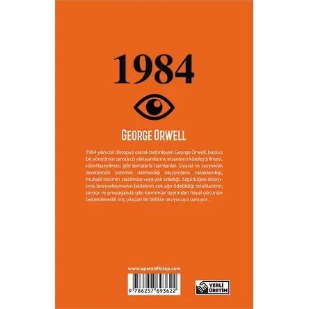 1984 - George Orwell - Aperatif Kitap Yayınları