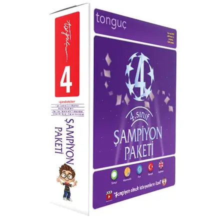 Tonguç 4.Sınıf Şampiyon Seti