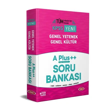 Data 2021 KPSS Genel Yetenek Genel Kültür A Plus Soru Bankası