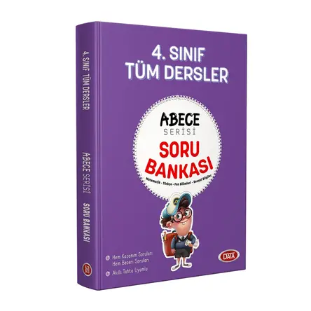 4. Sınıf Tüm Dersler ABECE Serisi Soru Bankası Data Yayınları