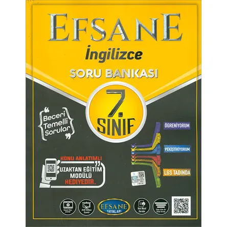 Efsane 2021 7. Sınıf İngilizce Soru Bankası