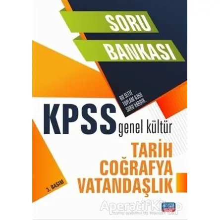 KPSS Genel Kültür: Tarih - Coğrafya - Vatandaşlık Soru Bankası - Kolektif - Nobel Sınav Yayınları