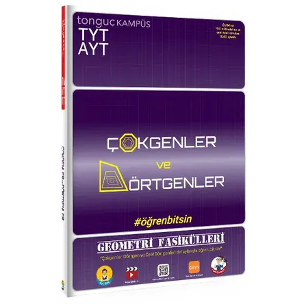 Tonguç Kampüs TYT-AYT Geometri Fasikülleri-Çokgenler ve Dörtgenler