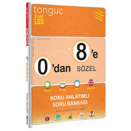 Tonguç 0dan 8e Sözel Konu Anlatımlı Soru Bankası