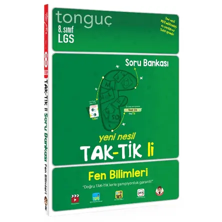 Tonguç 8.Sınıf Fen Bilimleri Taktikli Soru Bankası