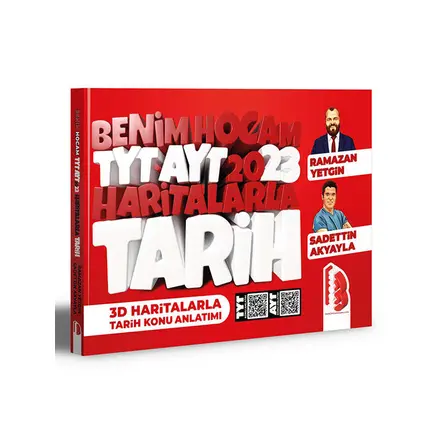 Benim Hocam 2023 TYT-AYT Tarih 3D Haritalarla Konu Anlatımı