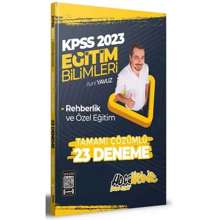 Hocawebde 2023 KPSS Eğitim Bilimleri Rehberlik ve Özel Eğitim Tamamı Çözümlü 23 Deneme Sınavı